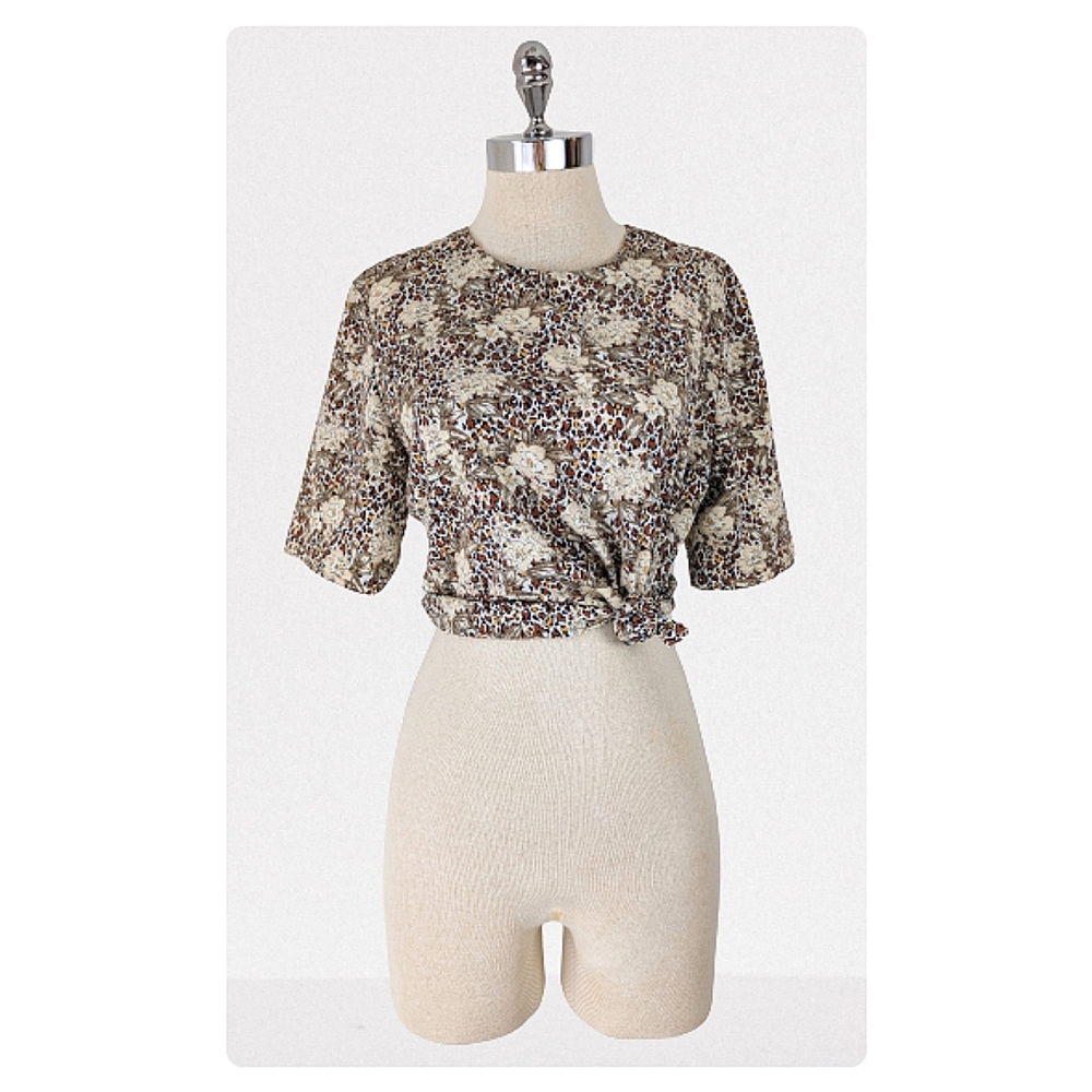 vintage 90's boxy blouse